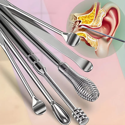 6-in-1 Ear Cleaning Kit - Health & Personal Care