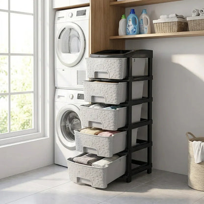 Best 6-layer plastic drawer organizer cabinet - household storage drawers | 2026 | fast shipping