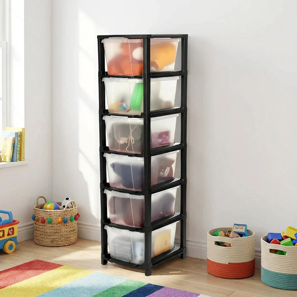 Best 6-layer transparent drawer organizer - household storage drawers | 2026 | fast shipping