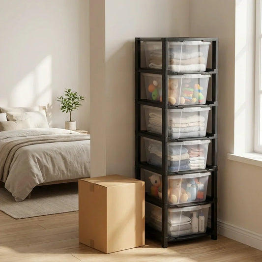 Best 6-layer transparent drawer organizer - household storage drawers | 2026 | fast shipping