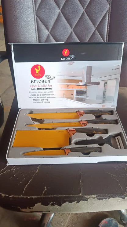 Best 6 pcs kitchen knife set - knives | 2025 | fast shipping