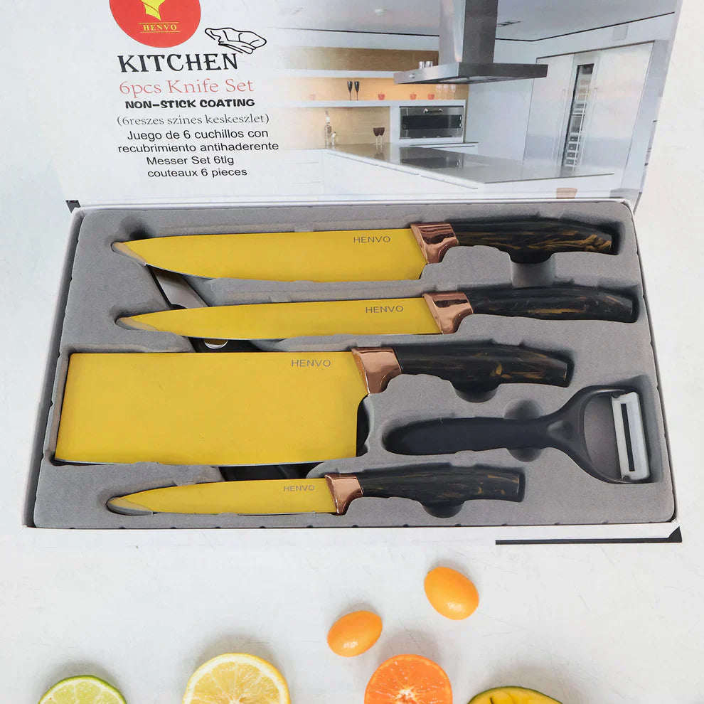 Best 6 pcs kitchen knife set - knives | 2025 | fast shipping