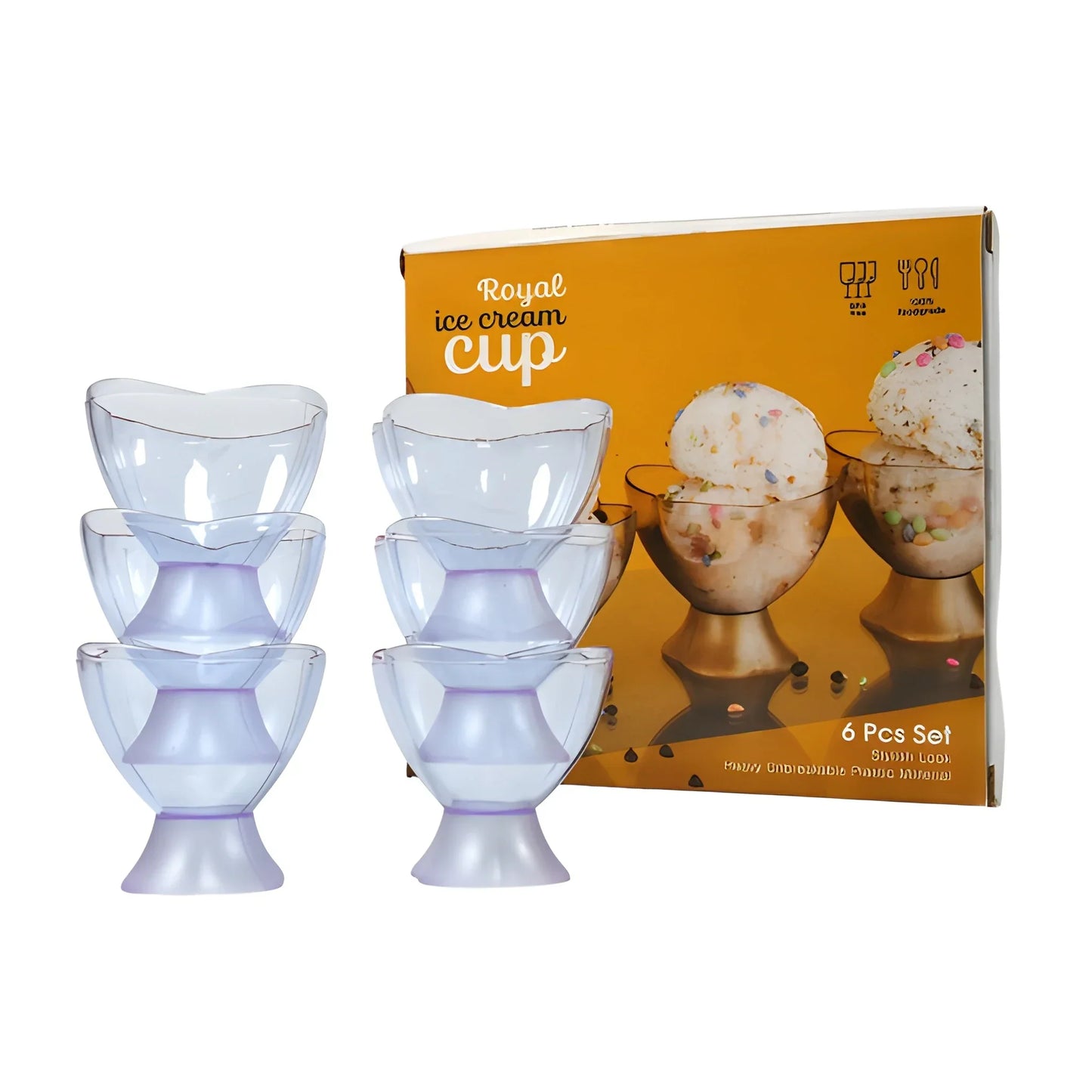 6-Piece Dessert Bowl Set - Home & Kitchen