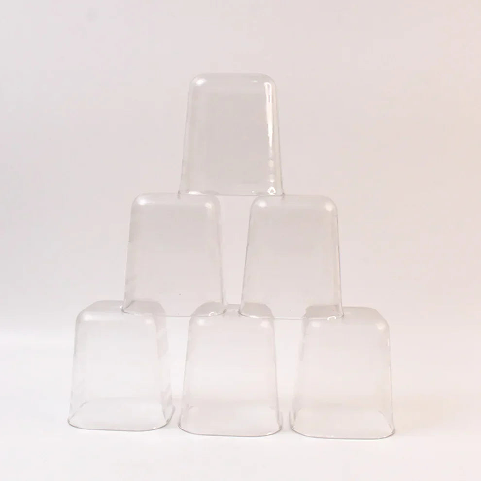 Best 6-piece transparent diamond glass set - tumblers | 2025 | fast shipping