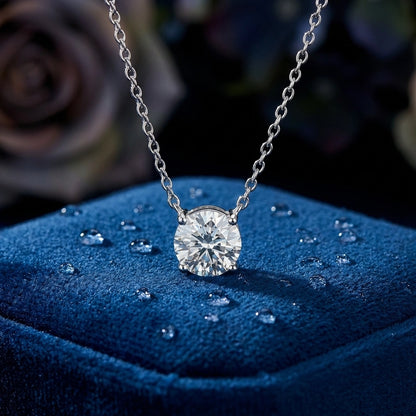Silver Stone Necklace