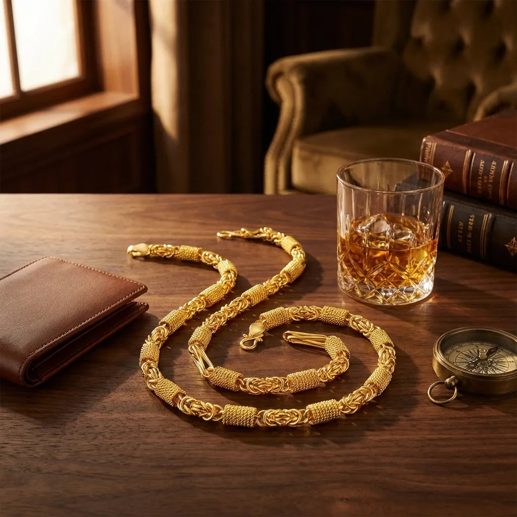 Latest Brass Gold Plated Chain