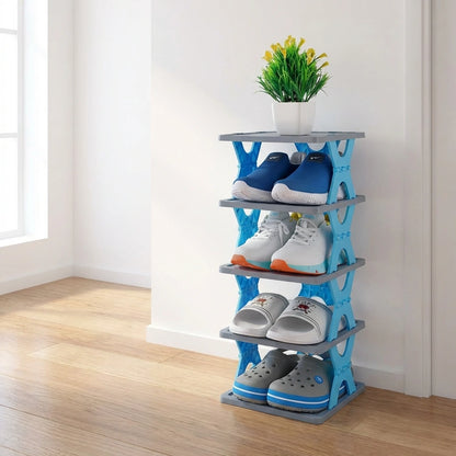 Smart Foldable Shoes Tier Shoe Rack 4 Layer