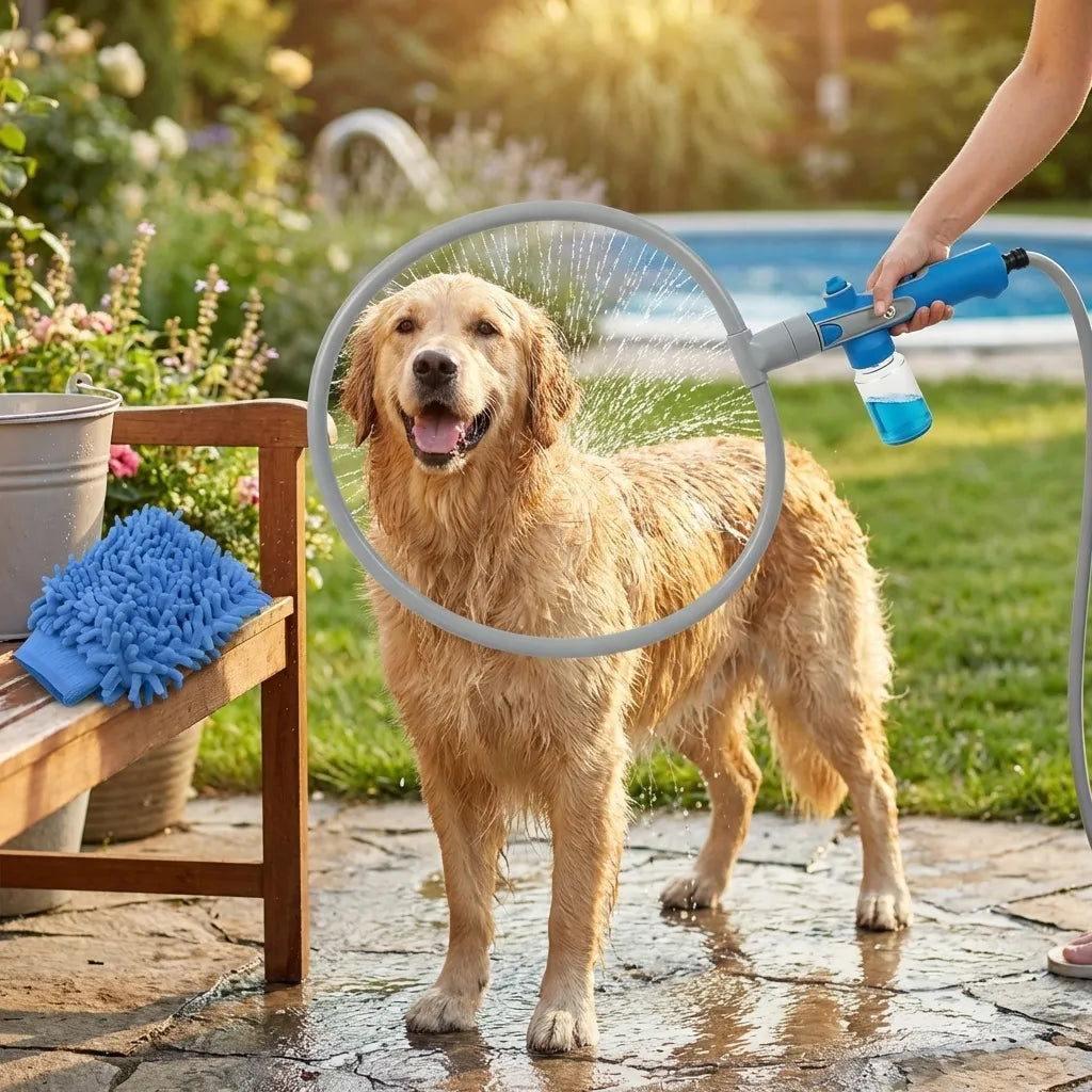 360° Pet Shower Sprayer