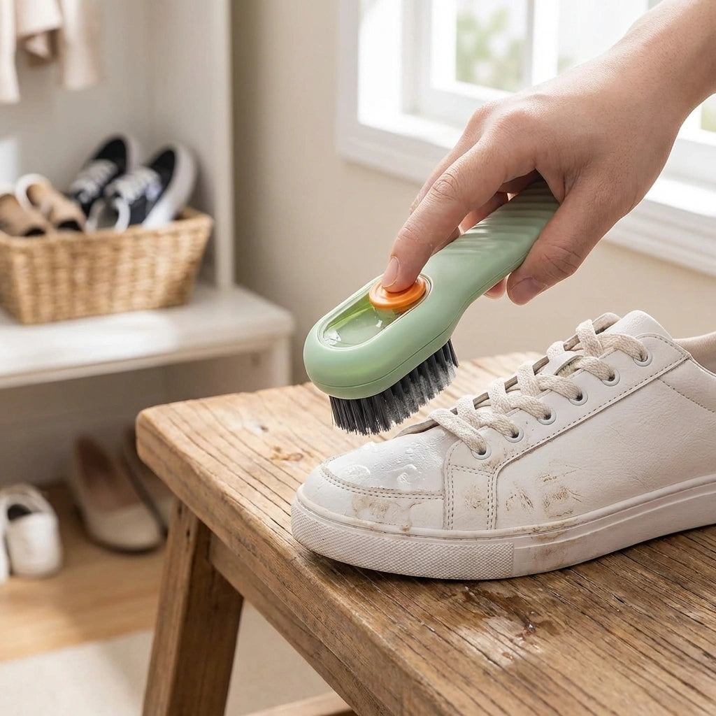 Multifunctional Shoe Polishing Brush (Pack of 2)
