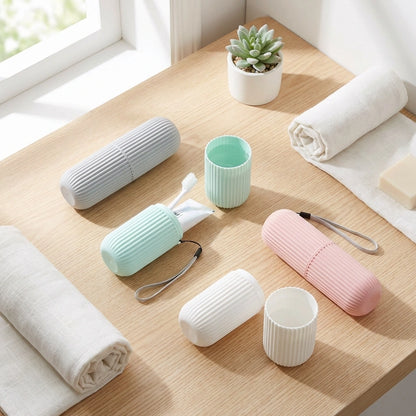 Multipurpose Capsule Bottle Shape Portable Storage Organizer