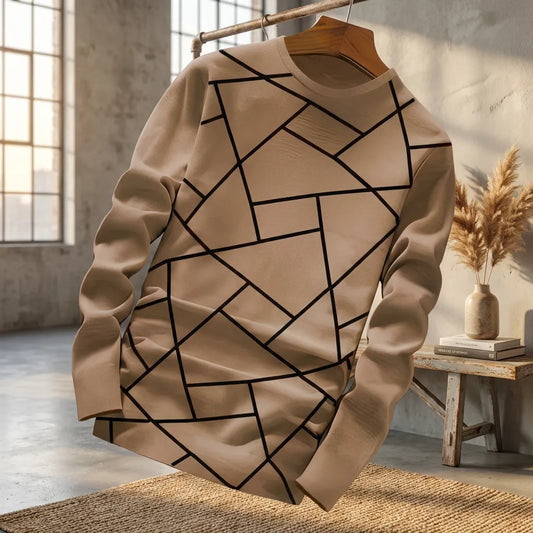 Cotton Blend Printed Full Sleeves Regular Fit Sweatshirts