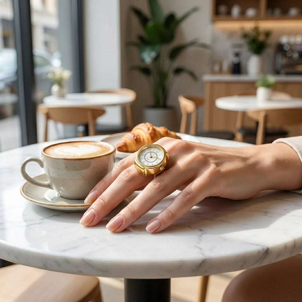 Unisex Ring Watch