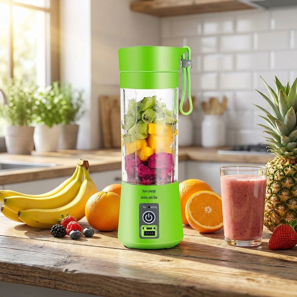 USB rechargeable mini juicer blender