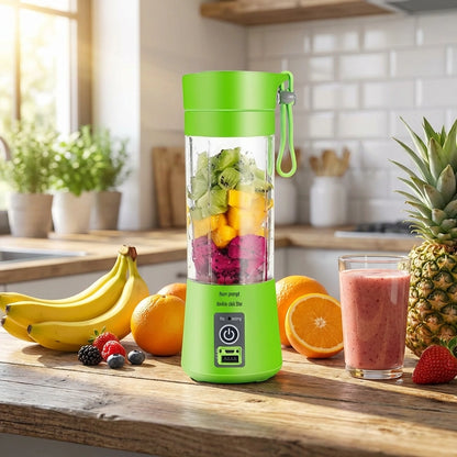 USB rechargeable mini juicer blender