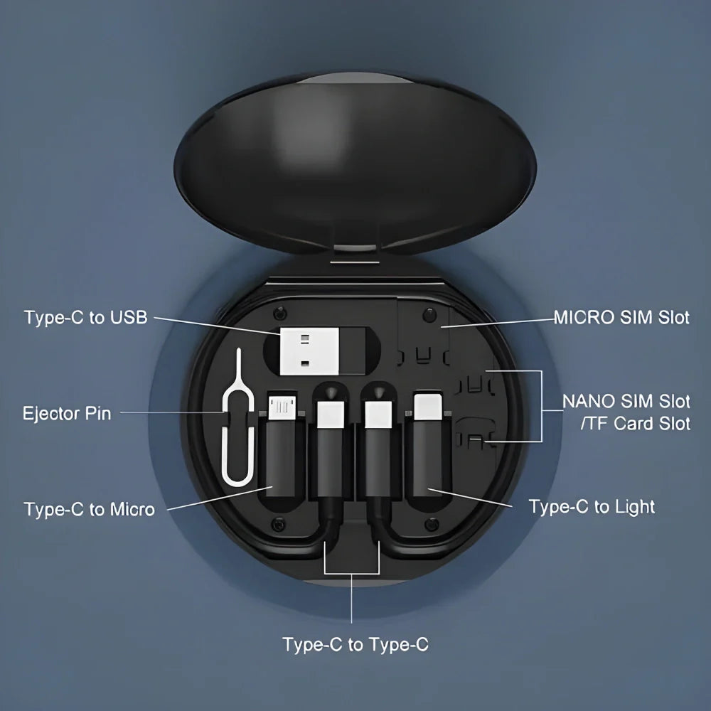 60W Fast Charging Cable Kit