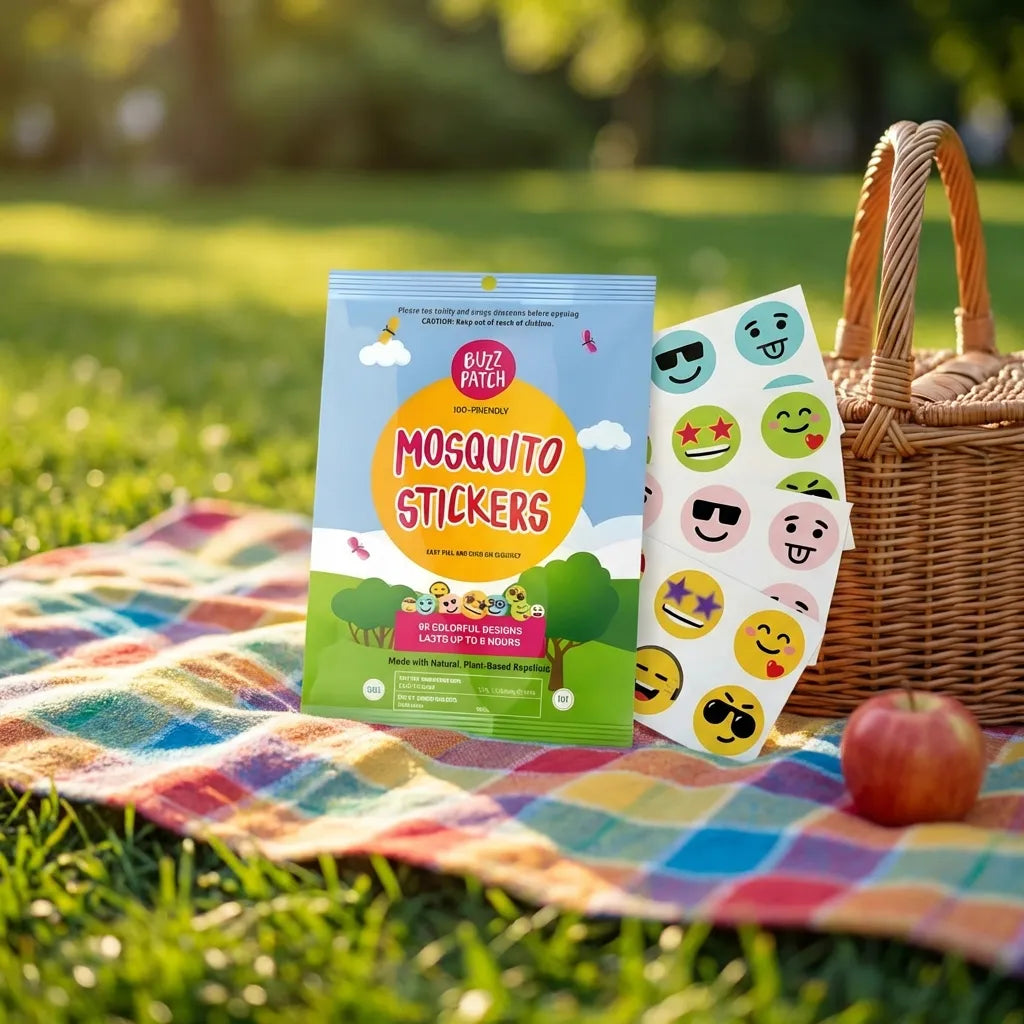 Natural Mosquito Repellent Patches