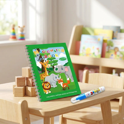 Reusable Magic Water Painting Book