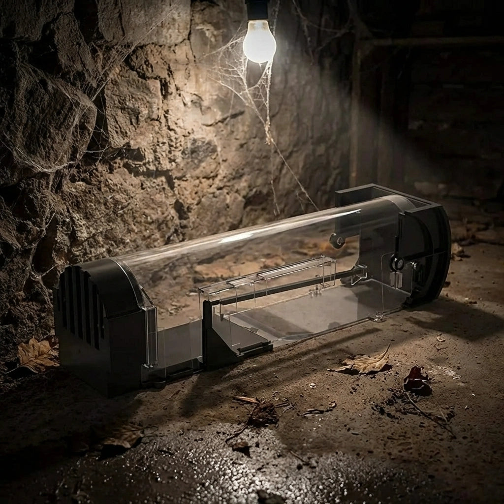 Smart Self-Locking Mousetrap