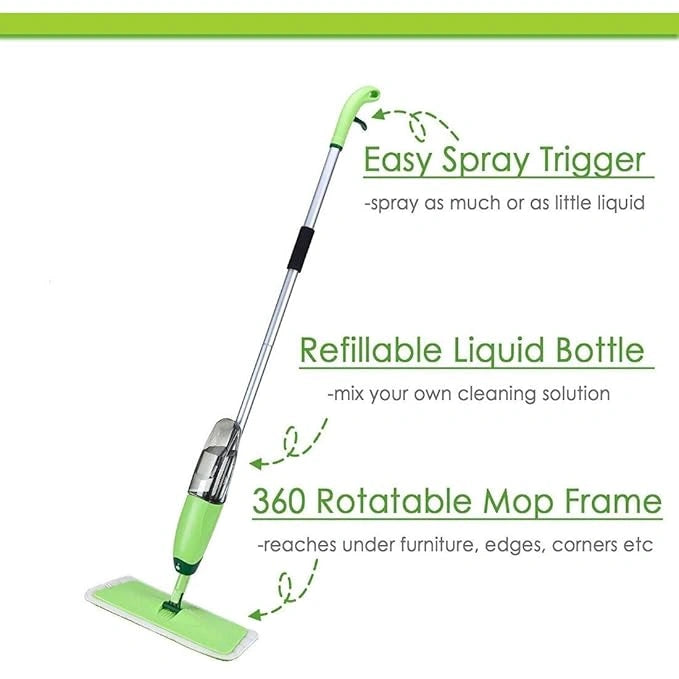 Stainless Steel 360° Spray Mop
