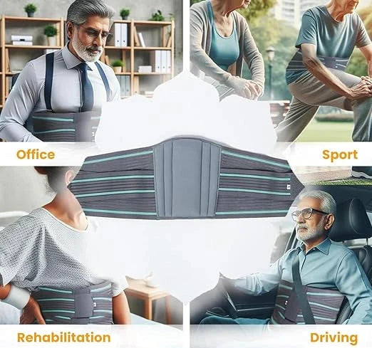 Adjustable Breathable Fabric Belt