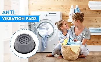 Nirency Anti Vibration Pads for Washing Machine, Washing Machine Stand, Washing  Machine Bush for Grip, Shock Absorber for Washing Machine, Washing Machine  Feet Pads (4 Piece Set) : Amazon.in: Home & Kitchen