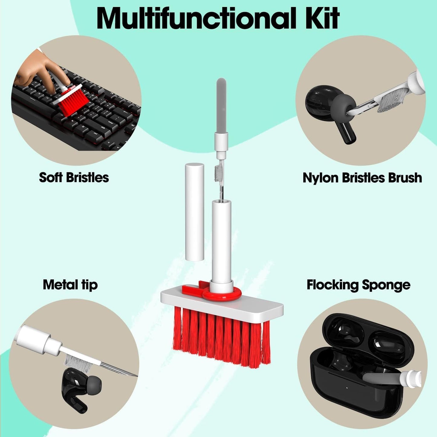 5-in-1 Cleaning Brush Kit