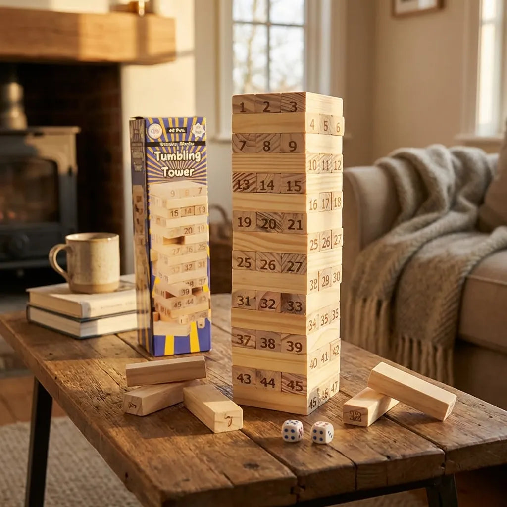 Wooden Tumbling Tower