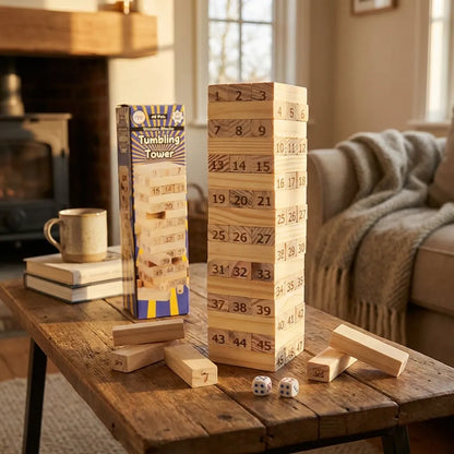 Wooden Tumbling Tower