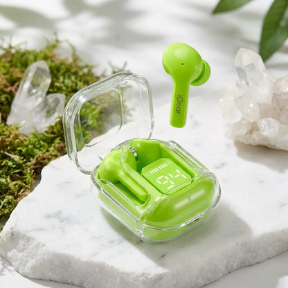 Crystal Clear LED Earbuds