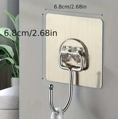 Golden Wall Hooks – Pack of 10