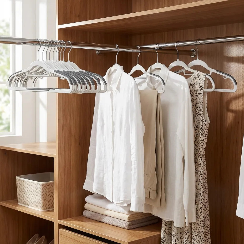 Space-Saving Flexi Hangers (Pack of 4)