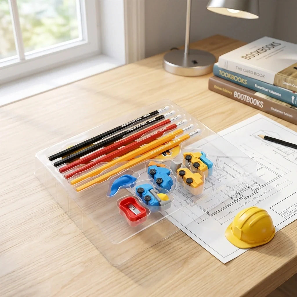 Construction Truck Stationery Set