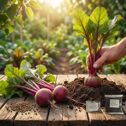 Beetroot Seeds (Free Organic Pot Mix 100 gm)