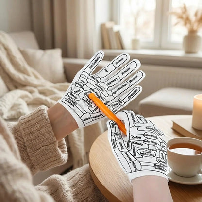 Textured Cotton Hand Gloves