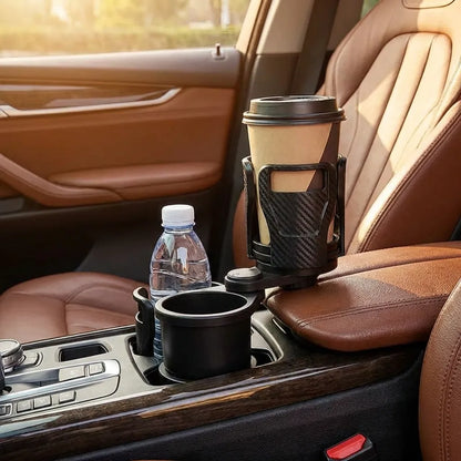 2 in 1 Multifunctional Car Drink Cup Holder Organizer