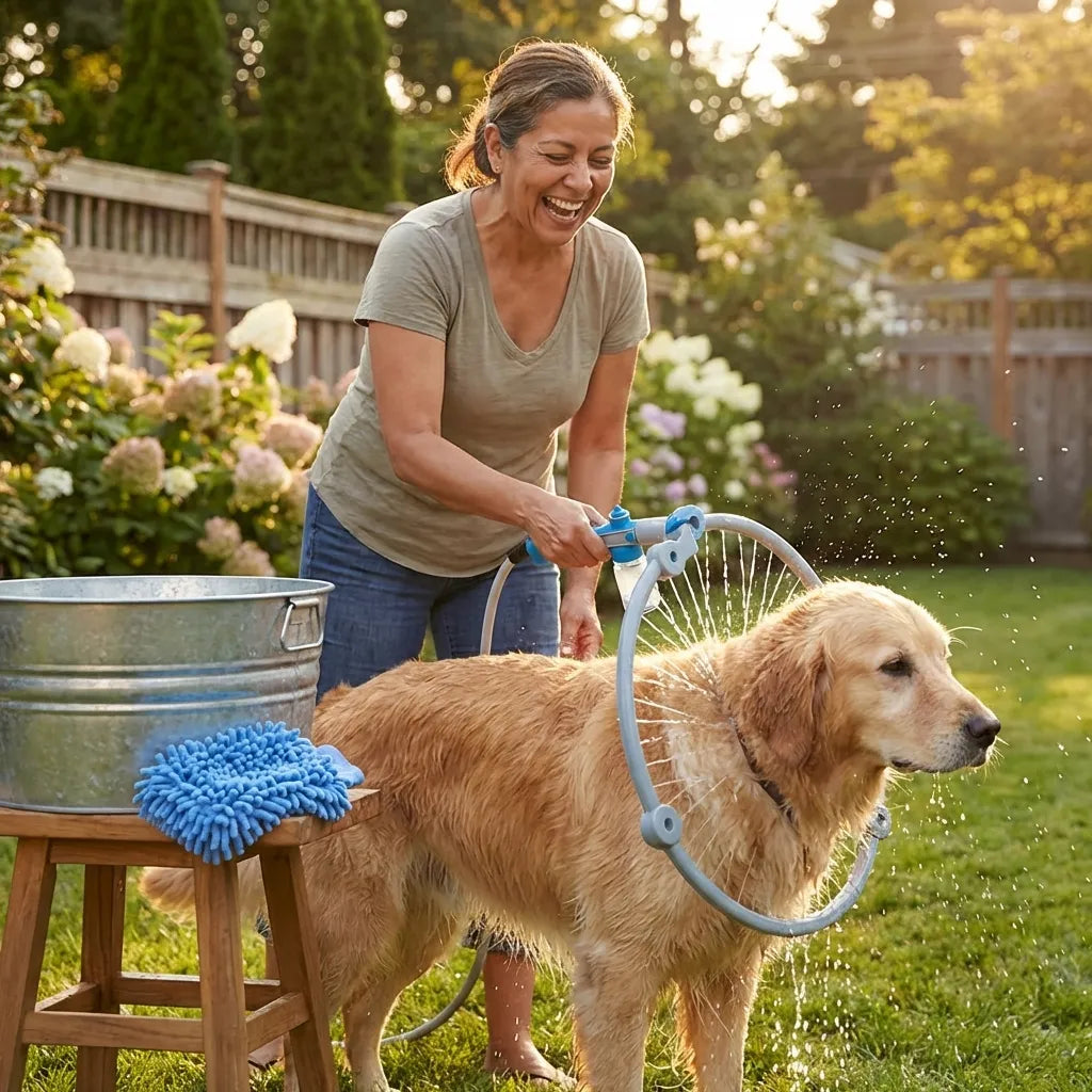 360° Pet Shower Sprayer