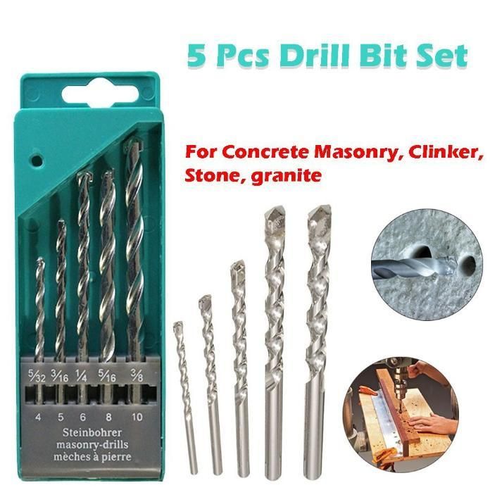Drill Bit Set (Assorted 5 Piece)