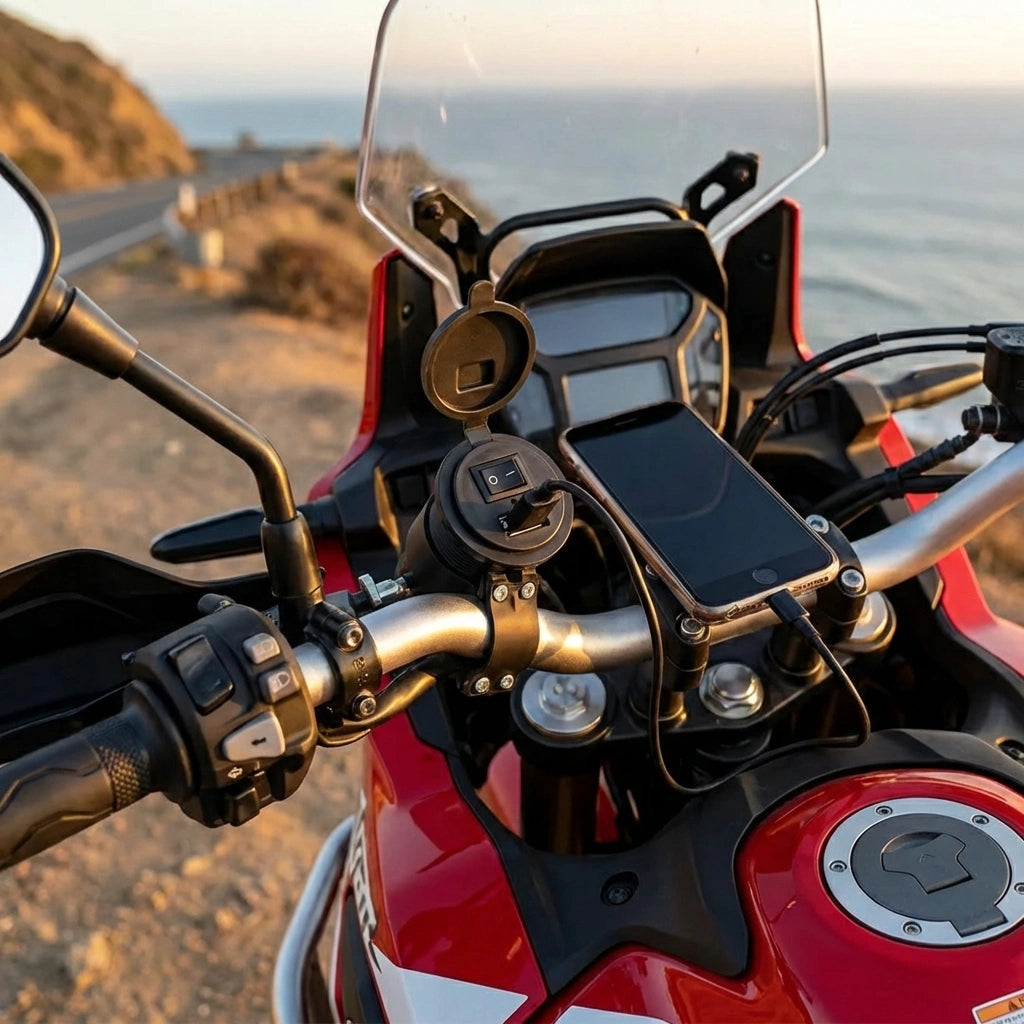 Bike-Motorcycle USB Charger