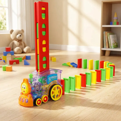 Train Toy Domino Set