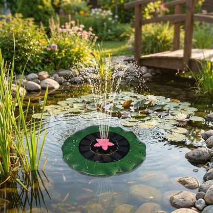 Solar Floating Lotus Fountain Pump