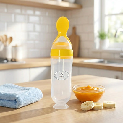 Premium Baby Food Squeeze Feeder Spoon