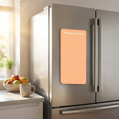 Grocery Shopping List Fridge Magnet