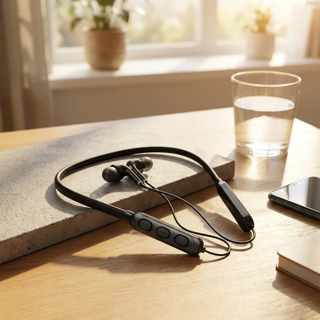 Wireless Bluetooth Stylish Look Neckband