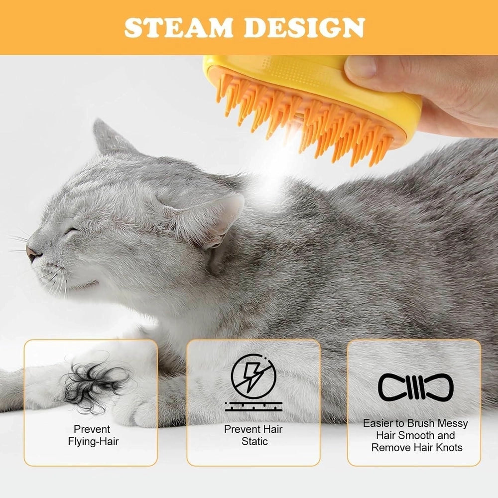 3 in 1 Steamy Pet Brush