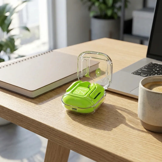 Crystal Clear LED Earbuds