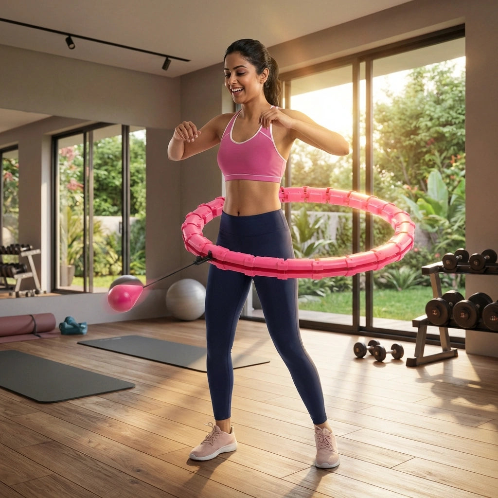 Smart Weighted Hula Hoop for Adults Weight Loss with Counter
