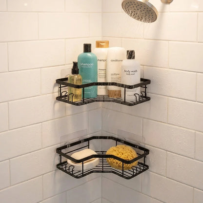 Self-Adhesive Corner Shelf Organizer