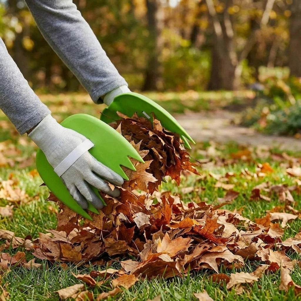 Leaf Scoops Hand Rakes 2 Pcs