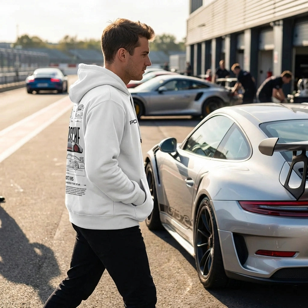Men's Graphic Statement Hoodie