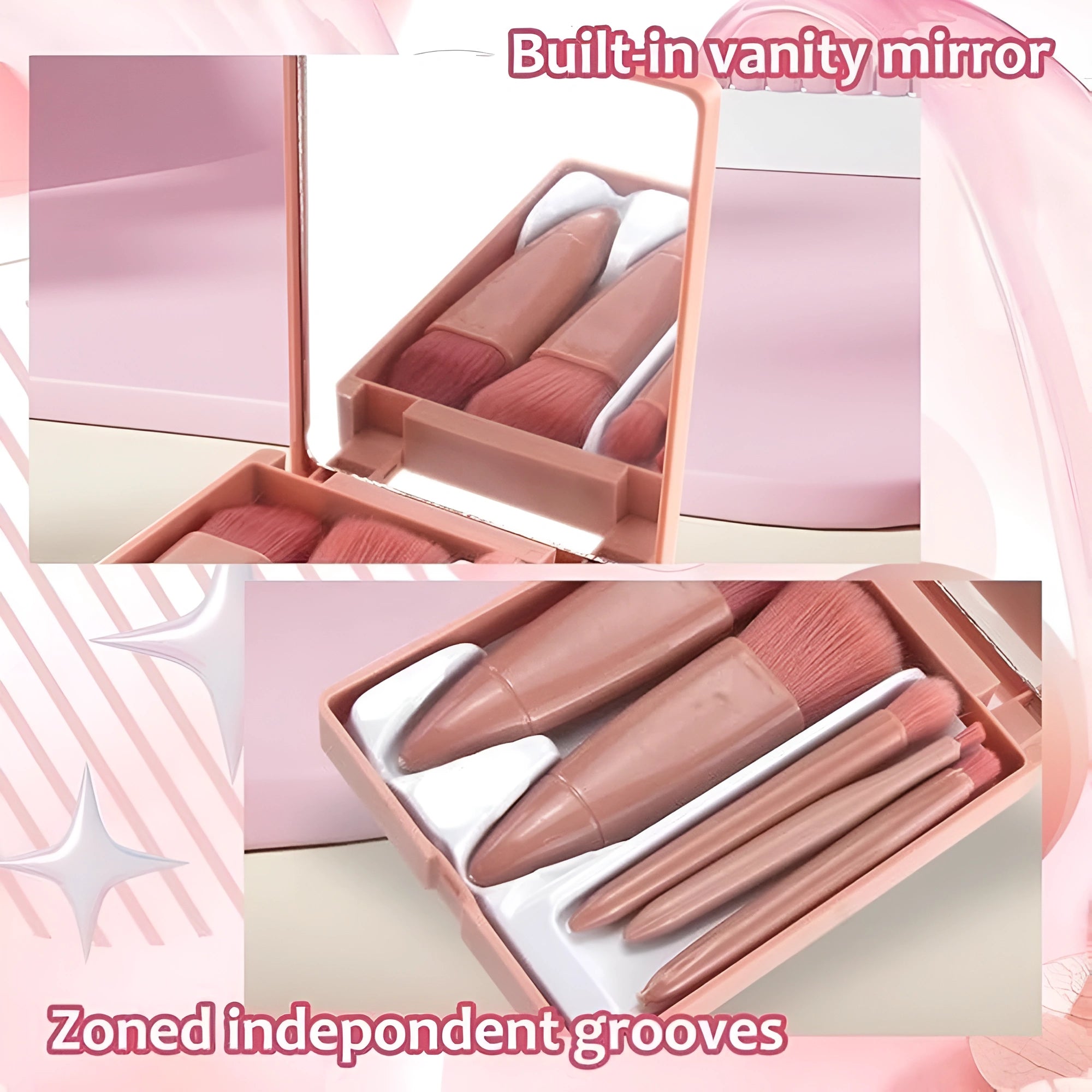 5 in 1 Makeup Brush Kit